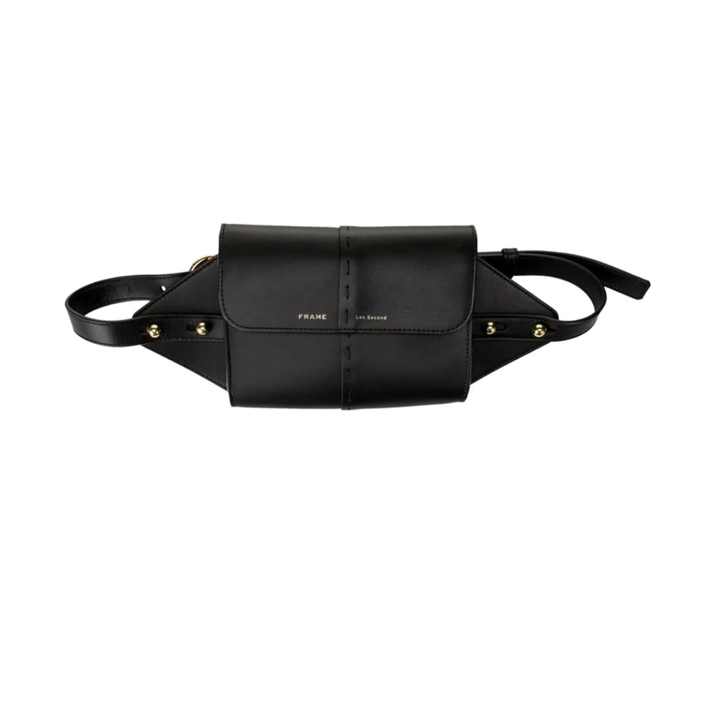 Frame Denim Black Crossbody Bag